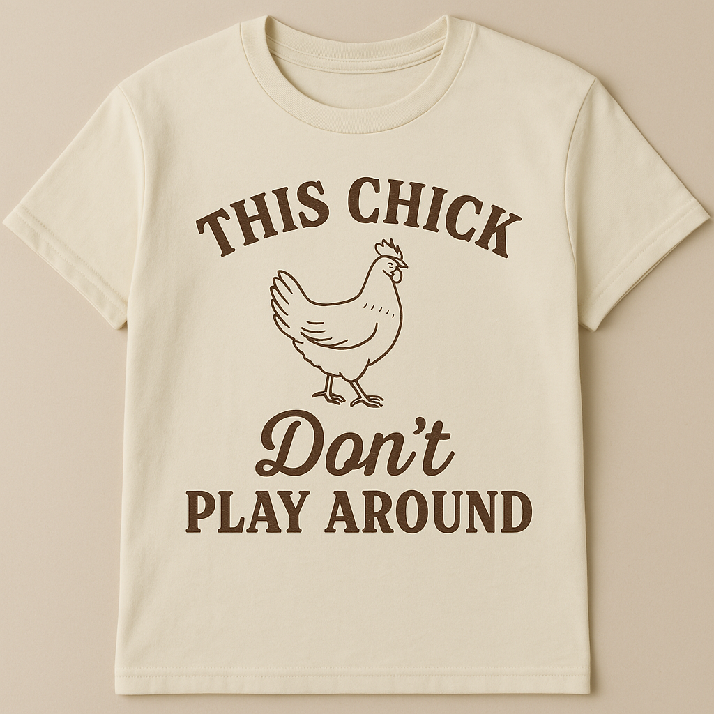 This Chick Don’t Play Around T-Shirt