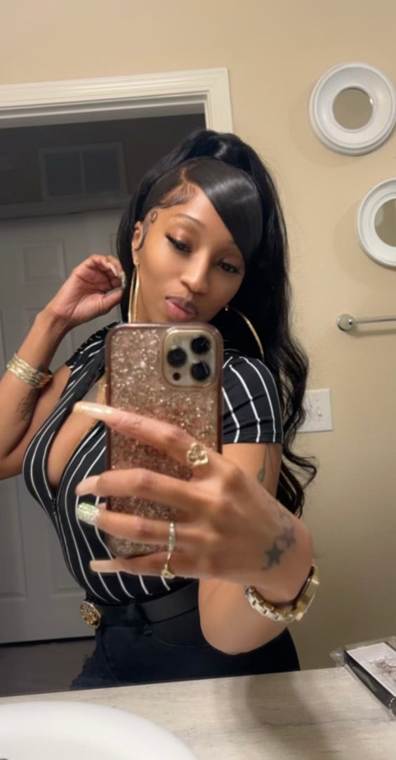 Body Wave Virgin 13x4 Transparent Wig 22 inches