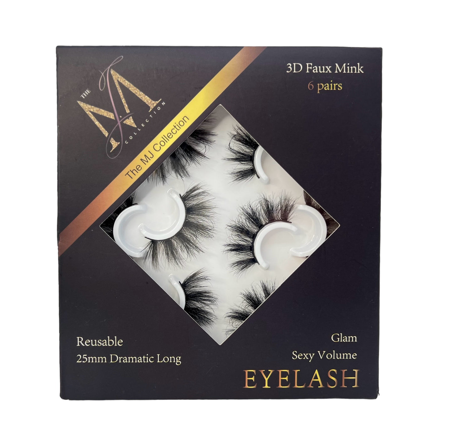 MJC "Classic" 6 pairs Mink Lashes